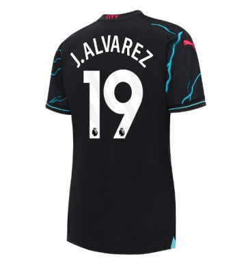 Maillot de foot Manchester City Julian Alvarez #19 Troisième Femmes 2023-24 Manches Courte